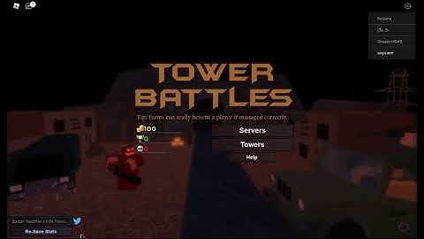 Tower Battle started with code
