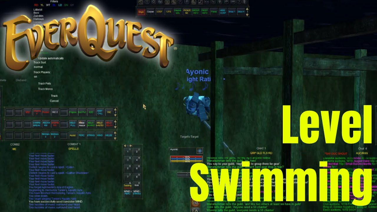 epstein Everquest TLP: Skilling Up Swimming