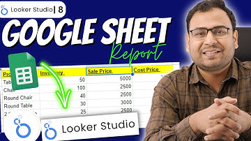 How to Connect & Import Google Sheet in Looker Studio | Looker Studio Course | #8