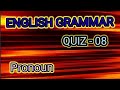 Grammar Quiz-8|English Grammar|Questions &amp; answers|Class10th|9th|8th|7th|6th|Pronoun|Quiz for kids
