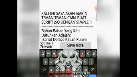 CARA MUDAH BIKIN SCRIPT JSO DAN SIMPLE✓