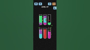 🎨 Water Color Sort level 47 Solution