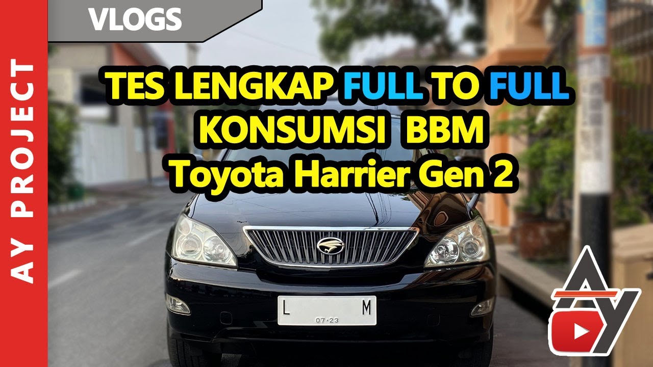 Mengupas Tuntas BBM Toyota Harrier: Efisiensi, Konsumsi, dan Faktor-Faktor yang Mempengaruhinya