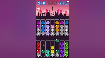 Ball Sort Master Game Level - 476 Without Boosters | Puzzle Game | #entertainment #puzzle #game