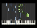 Dance of the reed flutes from the nutcracker piano duet synthesia