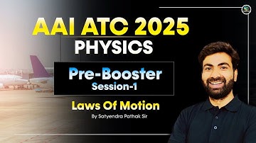 📌 Pre-Booster Session - 1 | Laws Of Motion | Target 110+ |  #aaiatc2025 #aaijeatc #aai #aaiatc