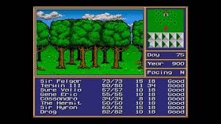 Might and Magic II Gates to Another World: First trip out of the city - SEGA Megadrive @josanmarber9615