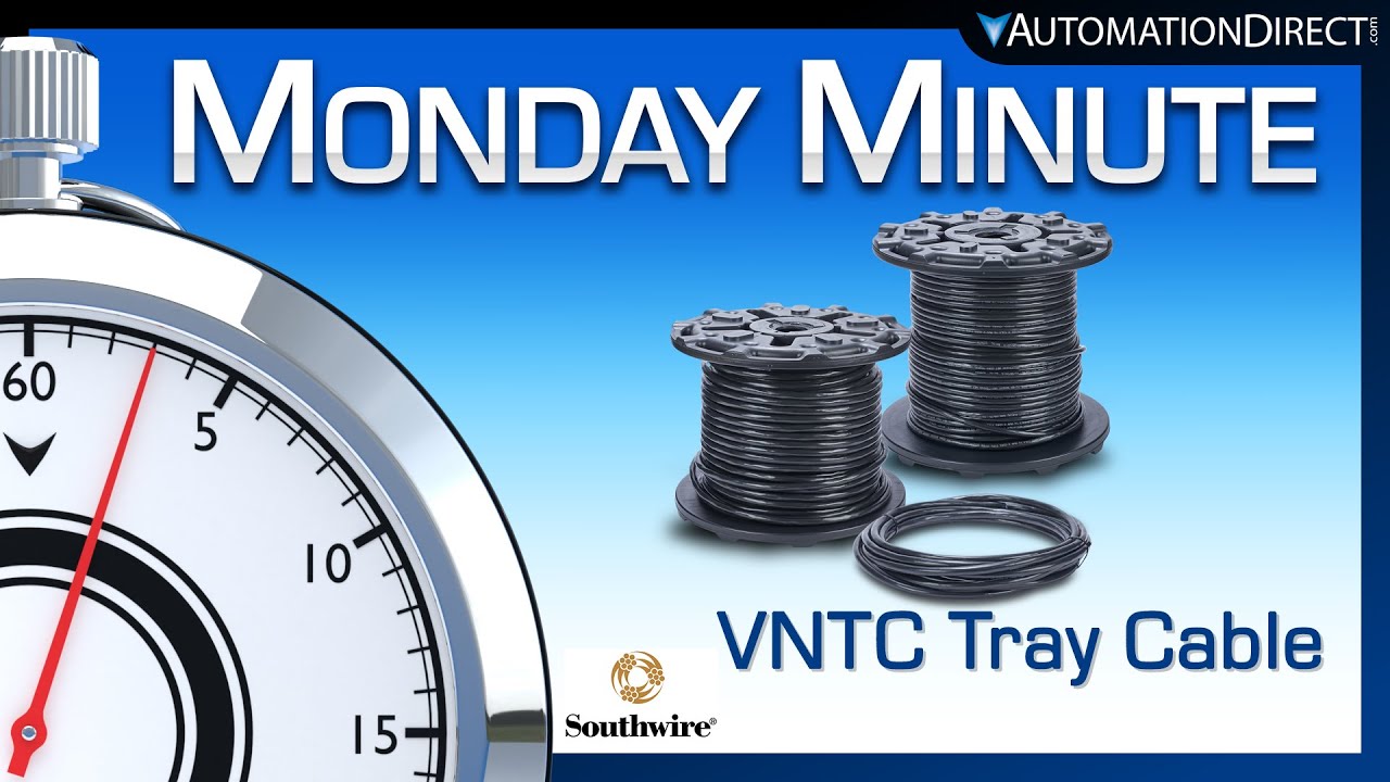 VNTC Tray Cable from Southwire Monday Minute at AutomationDirect