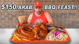 This 3kg Arab BBQ Smoked Brisket & Chicken Challenge in Sydney, Australia Costs $150 if You Fail!!