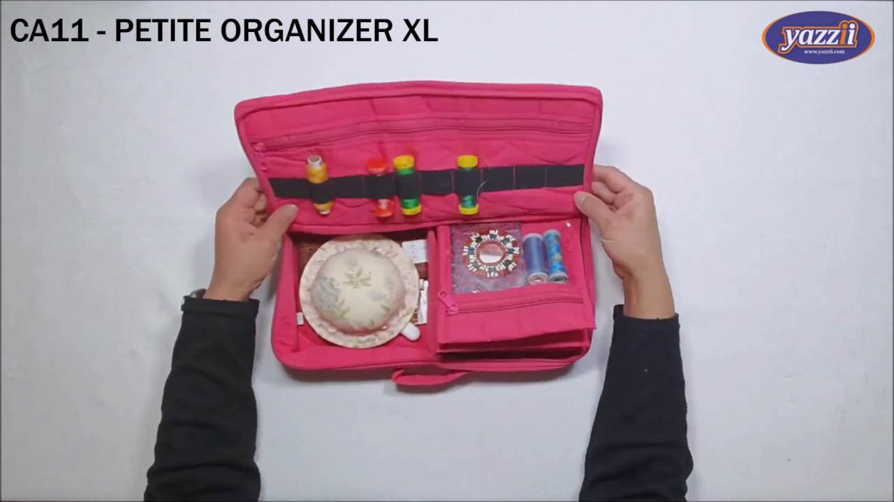 Yazzii Organizers & Bags on Instagram: Our 4 Pocket Craft Organizer is  designed to effortlessly organize your EPP projects & it's not just  practical but also stylish, keeping you organized most fashionably.