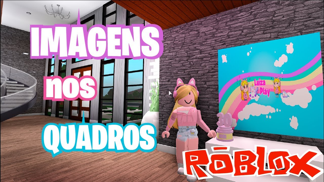 COMO COLOCAR ROUPAS E IMAGENS NO BLOXBURG