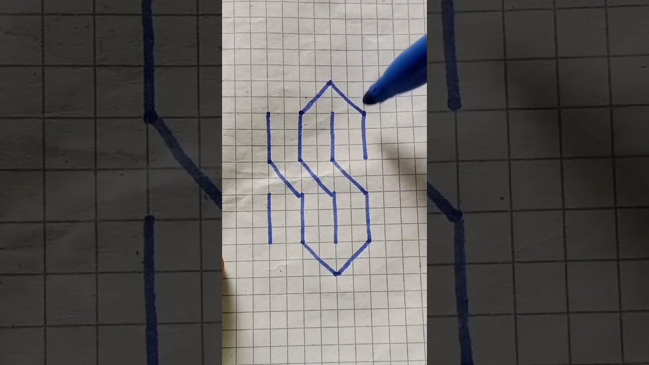 Dessin Facile Draw 3d Dessiner S En Art Creative Artist Drawing Astuce Youtubeshorts