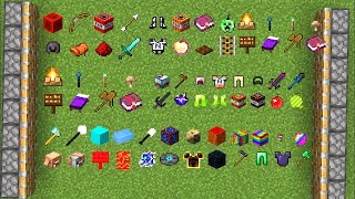 all minecraft items combined = ???