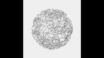 Spheres by a swarm of bands. Draw by openFrameworks
