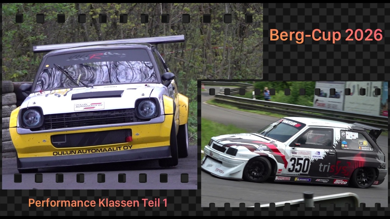 Berg-Cup Saison 2026 Teil 1//Vorschau//Performance Klassen//Bergrennen