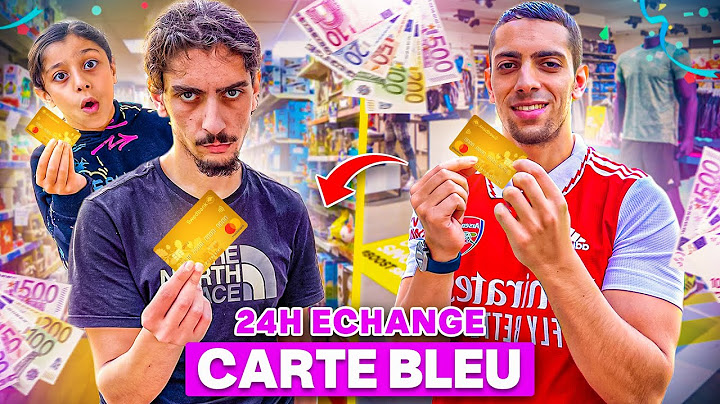 ON ÉCHANGE NOS CARTES BLEUES ( la vidéo part en vrille) 🤬💶