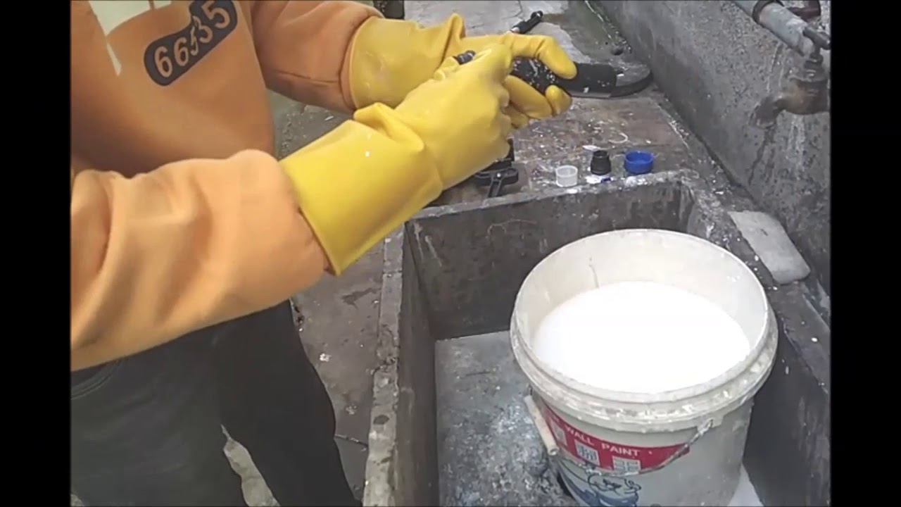 Electric paint roller cleaning YouTube