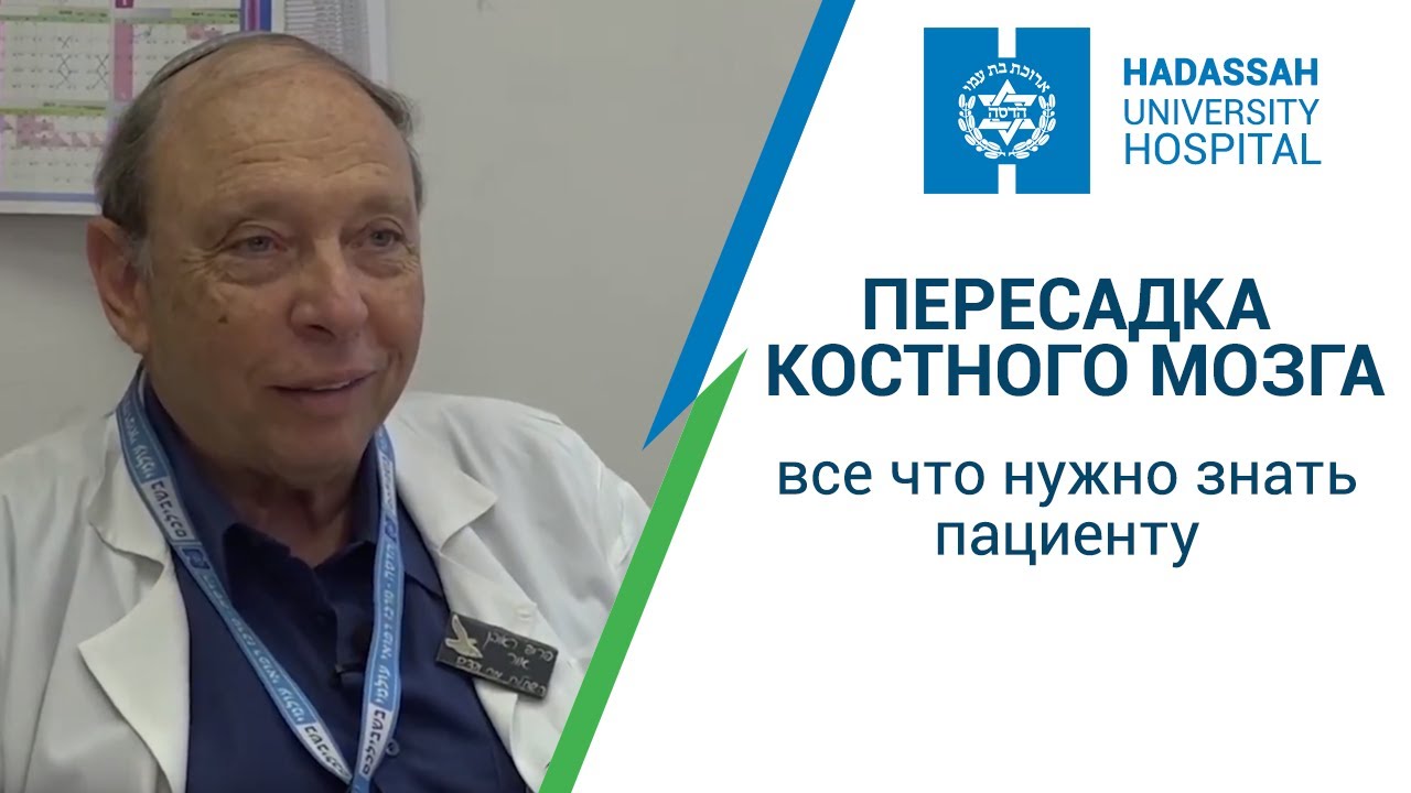 Пересадка костного мозга - все что нужно знать пациенту. Профессор ...