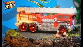 Hot Wheels Infinite Rush | Elimination | Throttle to the Max | 5 Alarm
