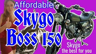 SKYGO BOSS 150 review,  2021 model of Skygo CASH PRICE and INSTALLMENT PRICE