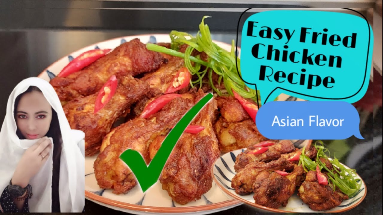 Easy Fried Chicken Recipe Asian Flavor Restaurants Style YouTube