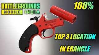 TOP 3 LOCATION OF FLARE GUN IN BATTLEGROUND MOBILE INDIA🇮🇳 | LOCATION OF FLARE GUN IN BGMI screenshot 3