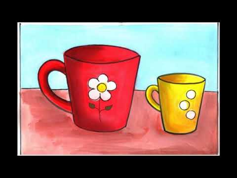 მარი ჩაის სვამს