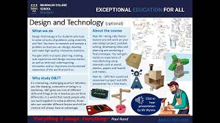 GCSE Options - Design and Technology