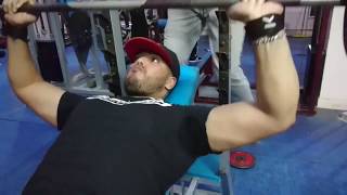 حصة صدر  chest_day شبعانة ضحك? / 140KG Workout معاد كايتحدا Souhail_lh_fitness و Almouatamid