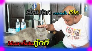 ช่างท้อป - สีหมอก มาอาบน้ำทีไรใช้เวลาทั้งวันทู้กที