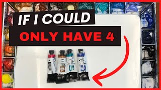 4 Watercolor Paints I Can't Live Without! + My Palette Explained