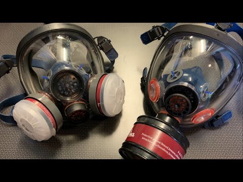 Video: Anti-aërosol Respirators: Gas-aerosol Filter Half Maskers Vir Beskerming, Respirators Met En Sonder Klep