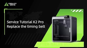Service Tutorial K2 Pro Replace the timing belt