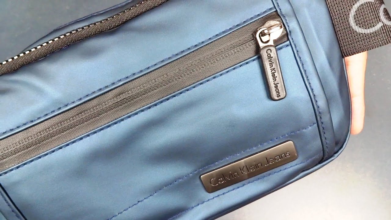 Calvin Klein Blue Denim Purse