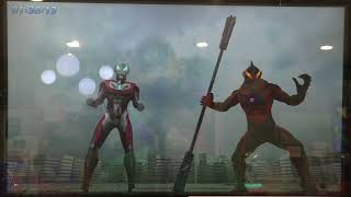Ultraman Fusion Fight Rb - Geed & Belial Vs Mizunoeno Dragon