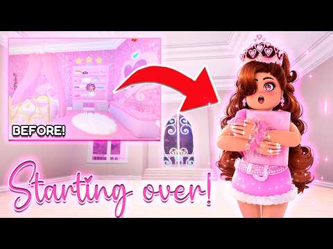 Completely REDOING My Dorm In Royale High... Endless Diamond Spending Spree Roblox