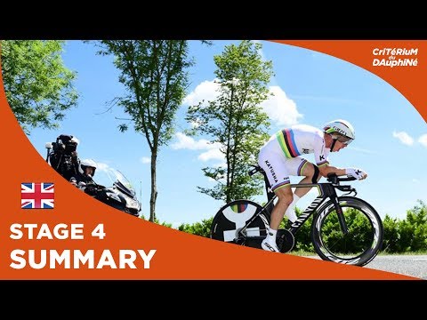 Summary - Stage 4 - Critérium du Dauphiné 2017