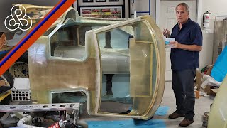 A73 Front bulkhead reinforcement. Arete Supercar project