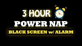 3 Hour Restful Sleep: Power Nap, Sleep Music, Meditation Music, Music For Sleep, Black Screen