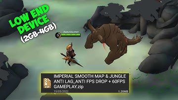 NEW! Low end device V17 Smooth Map & Jungle Imperial Sanctuary NO FPS DROP NO DELAY
