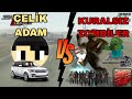 ÇELİK ADAM VS FİZİK KURALLARINA AYKIRI ZOMBİLER (ZOMBİE HİGHWAY 2) #farklıçelik