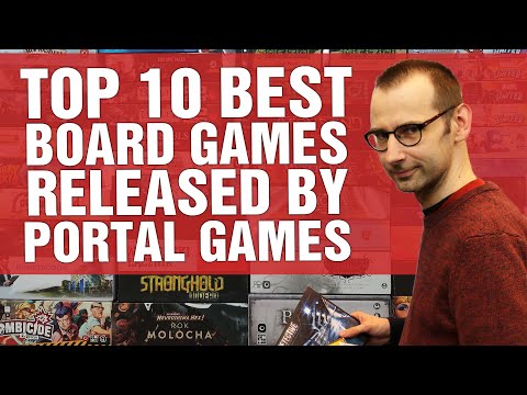 TOP 10 BEST BOARD GAMES RELEASED BY PORTAL GAMES | BOARD GAMES VLOG 13 #boardgames