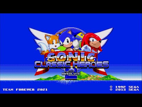 Classic Sonic Heroes Title [Sonic The Hedgehog 2 Absolute] [Mods]