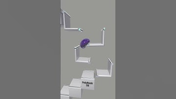 Softbody Simulation - Plum - V62 #shortanimation #shorts_video