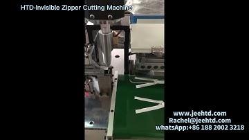 HTD Fully Automatic Invisible Zipper Cutting Machine