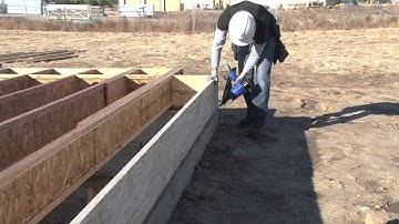 Detail #A2 / A2W - Trus Joist EWP Floor Installation Guide