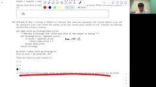 [CS 61A SP26] Midterm Problem #2: Hog Revisited