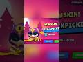 new brawler skins unlock 🔥//0.001% #shortsviral #brawlstars #shortvideo #trending #brawlpass