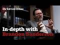 Capture de la vidéo Brandon Sanderson on how he writes, where Utah shows up in his books and working with Apple TV