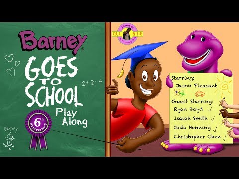 Barney Goes To School Play Along 6th Anniversary Special 
